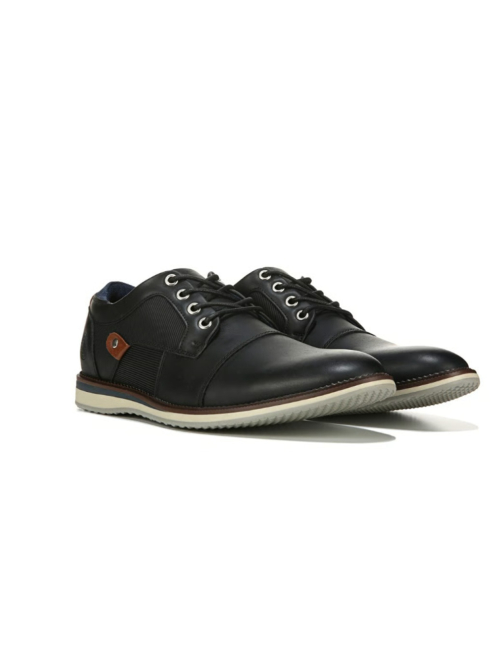 B-52 By Bullboxer Men’s Size 10 Daniel Casual Oxford Dress Shoes Black